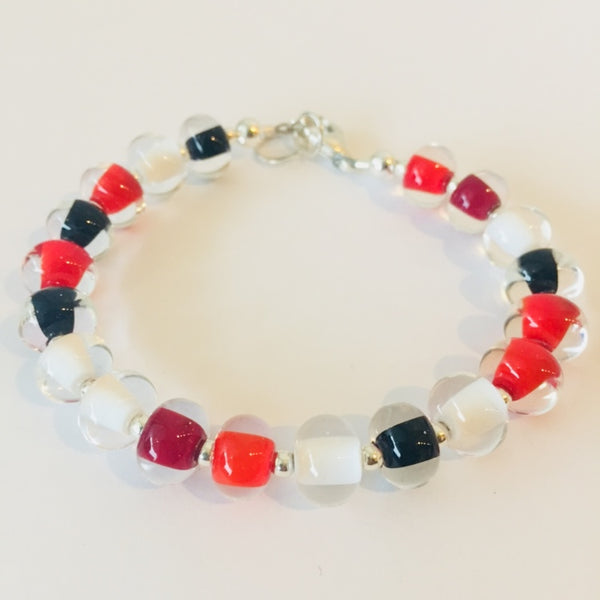 Glass Pearl Bracelets - Solid Colors