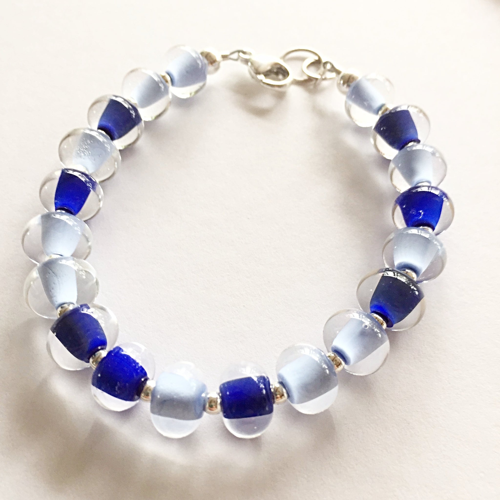 Glass Pearl Bracelets - Solid Colors