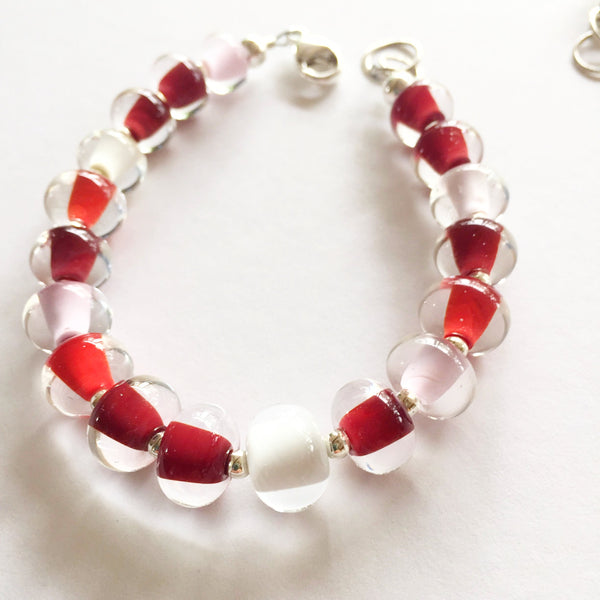 Glass Pearl Bracelets - Solid Colors