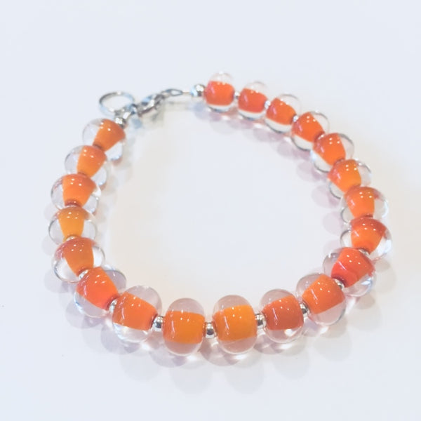 Glass Pearl Bracelets - Solid Colors