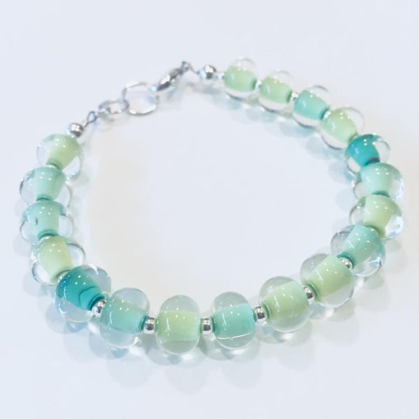 Glass Pearl Bracelets - Multicolored