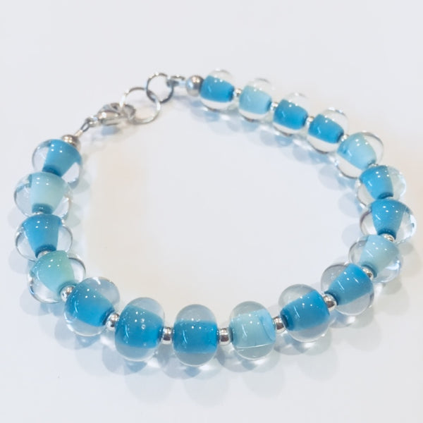 Glass Pearl Bracelets - Solid Colors
