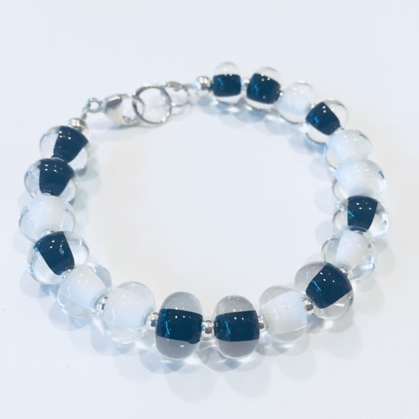 Glass Pearl Bracelets - Solid Colors