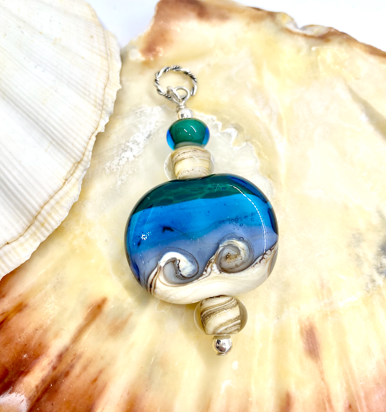 Beach Wave Pendant