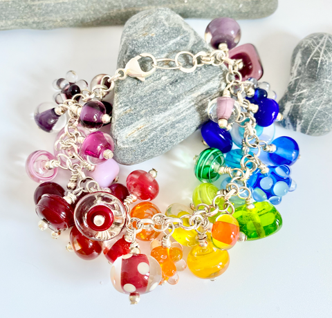 Rainbow Charm Bracelet