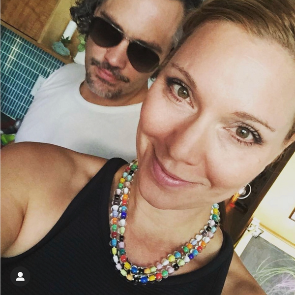 Glass Pearl Necklace - Multicolored
