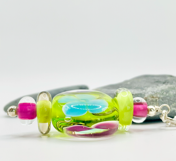 One-of-a-Kind Floral Pendant