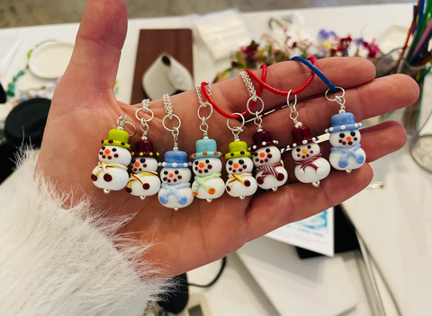 Snow People Pendant