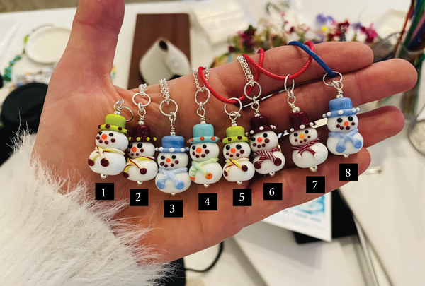 Snow People Pendant
