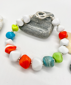 Geometric Multicolor Bracelet II
