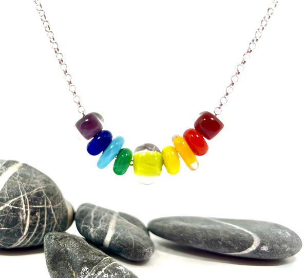 Rainbow Lifesaver Necklace