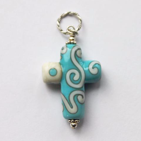 Large Cross - Swirls