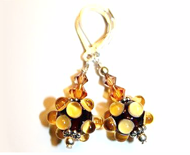 KH Designs Large Signature Earrings