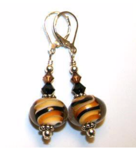 KH Designs Large Signature Earrings