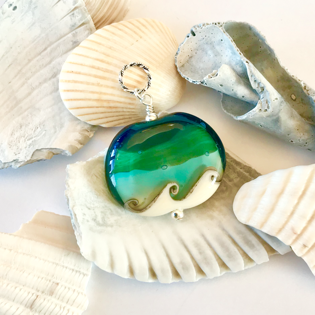 Beach Flat Landscape Pendant