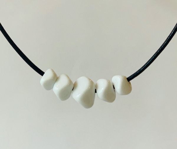 Graduated Geo Floating Necklace