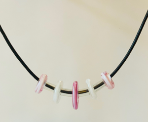 Pink Floating Necklace
