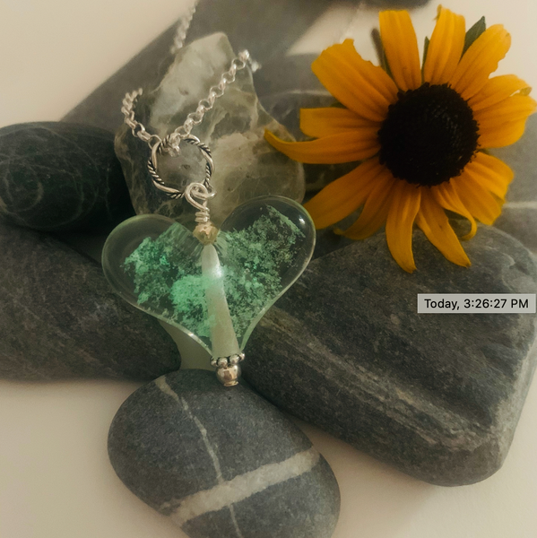 Firefly Heart - Glow in the Dark!