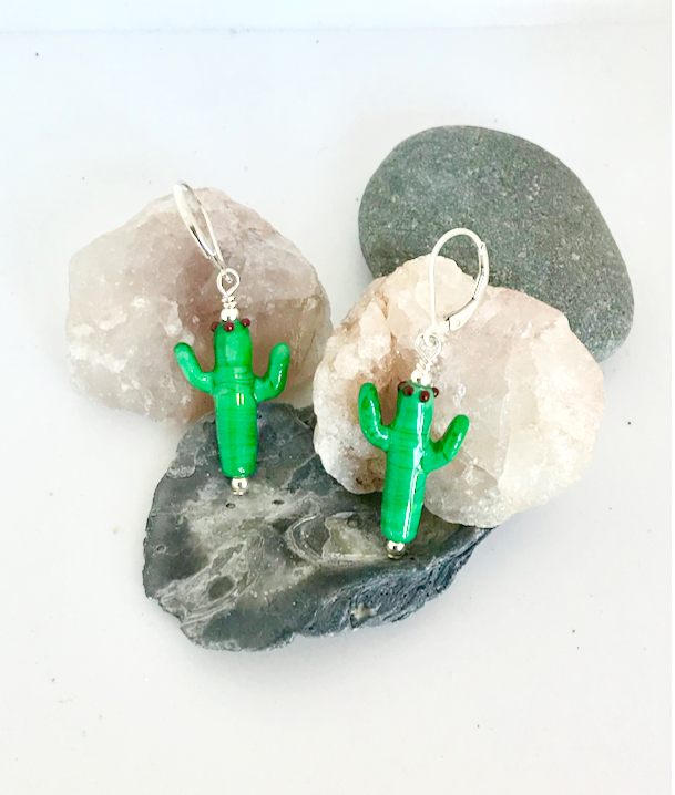 Cactus Earrings