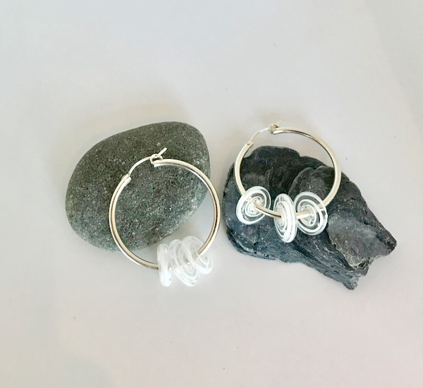 SALE Additional Beads - "The Jessica" Hoop Earrings