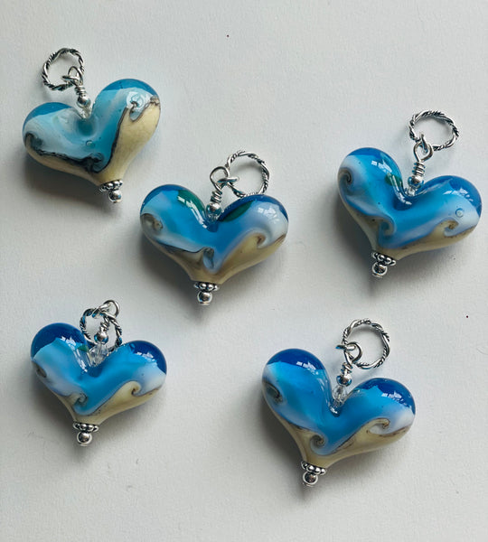 Small & Large Beach Hearts